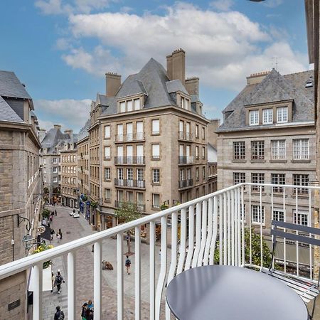L'ILE AUX MOUETTES - en plein Intra-Muros Saint-Malo Exterior foto