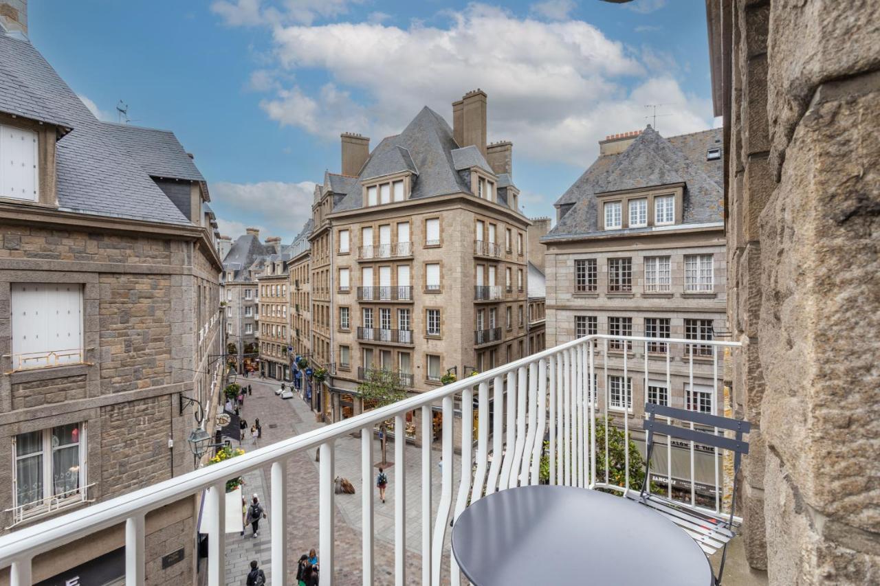 L'ILE AUX MOUETTES - en plein Intra-Muros Saint-Malo Exterior foto